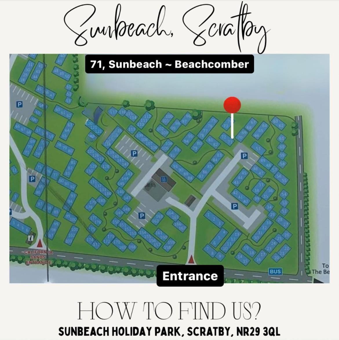 Beachcomber, Sunbeach, Scratby - Two Bed Chalet, Sleeps 4, Free Wi-Fi, Free Club Passes, Free Swimming And Pet Friendly 外观 照片